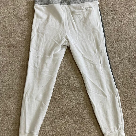 Guess Leonardo Block Joggers White/Grey Size Large - Picture 6 of 7